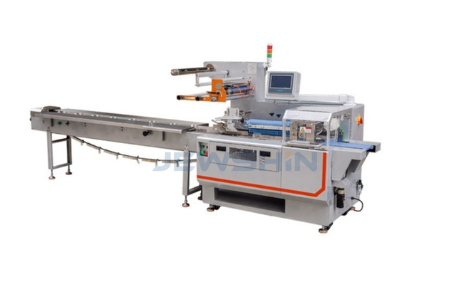 Machine de conditionnement d'oreillers &agrave; grande vitesse &agrave; trois servos ZS-380S (emballage &agrave; flux)