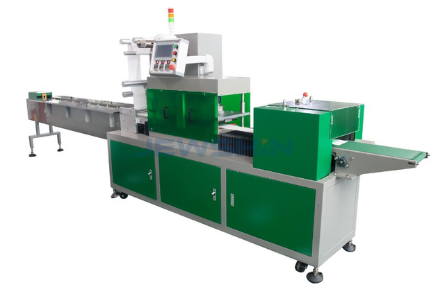 Machine d'emballage &agrave; 4 c&ocirc;t&eacute;s servo JXSBF-250 (pansements et patchs m&eacute;dicaux)